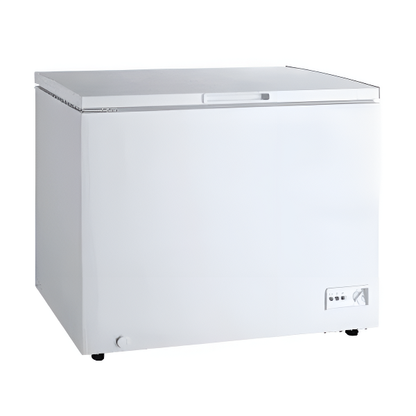 فريزر دانسات أفقي سعة 10 قدم بسعة تخزين 282 لتر لون أبيض مزود بضاغط استوائي - DAN1000CF