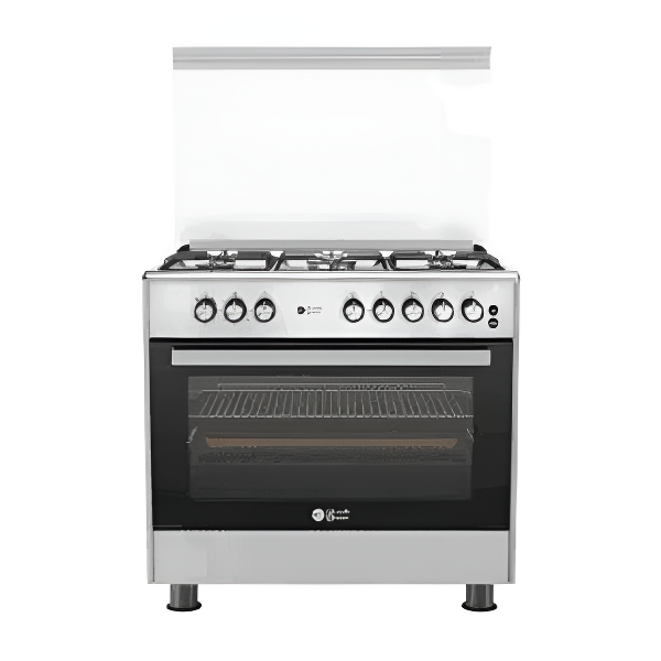 فرن غاز دانسات مقاس 60 × 90 سم تركي 5 شعلات ستانلس ستيل - DAN90GOS