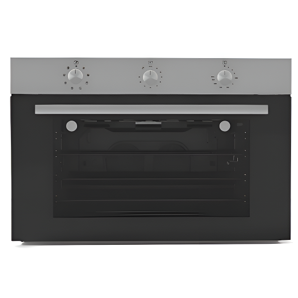 فرن كهربائي كوميتل بلت إن تركي مقاس 60 × 90 سم سعة 105 لتر لون أسود ستيل - 362-10-A9-SF3/S