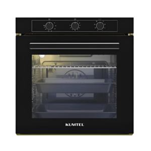 فرن كهربائي كوميتل بلت إن مقاس 60 سم سعة 56 لتر قدرة 2550 واط لون أسود تركي - 362-10-A68-SF3