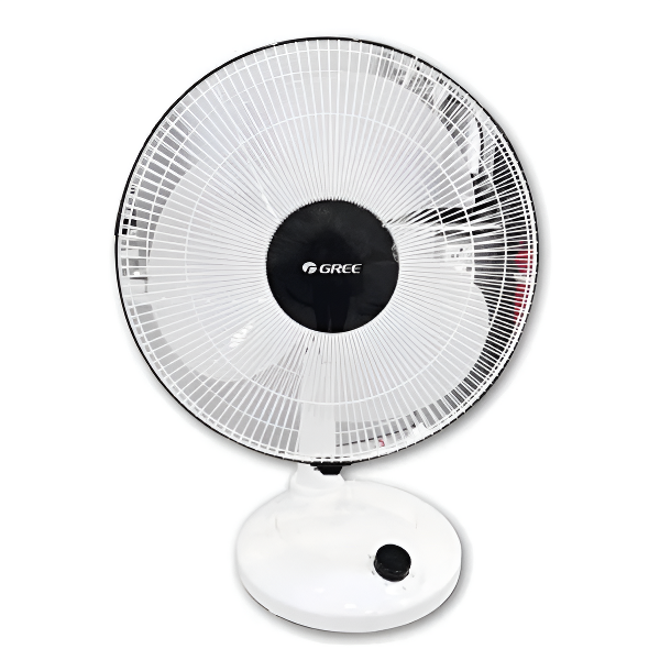 مروحة طاولة جري 3 سرعات لون أبيض تهوية قوية وتشغيل هادئ – FSTWK-4002