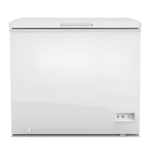 فريزر دانسات أرضي سعة 7 قدم 198 لتر باللون الأبيض مع سلة تخزين قابلة للسحب – DAN700CF