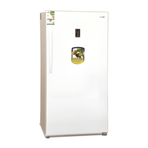 فريزر بيسك عامودي سعة 17 قدم 481 لتر بنظام تبريد بالبخار لون أبيض – BUFS-MT625W