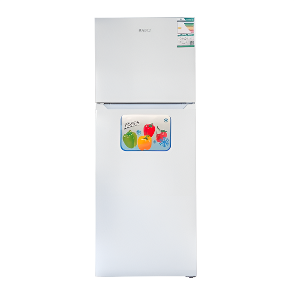 ثلاجة بيسك أبيض تصميم عملي وسعة مناسبة للمساحات الصغيرة – BRD-500ML W