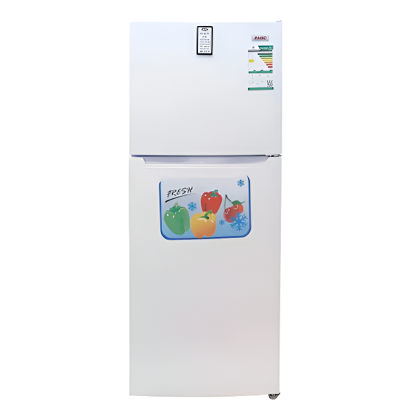 ثلاجة بيسك 380 ابيض تصميم عصري وصغير الحجم لمساحات محدودة - BRD-HM380DW