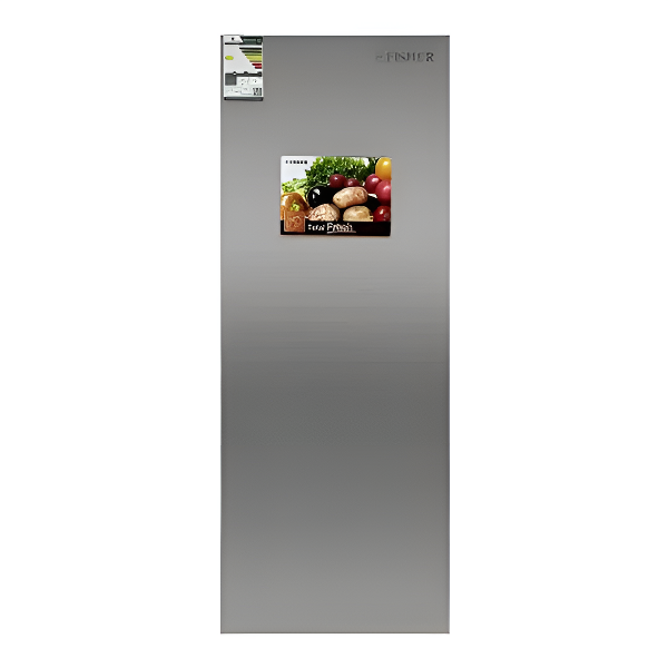 ثلاجة فيشر 495 لتر استيل تصميم أنيق وعملي لمساحات متوسطة - FURS-H495DSW