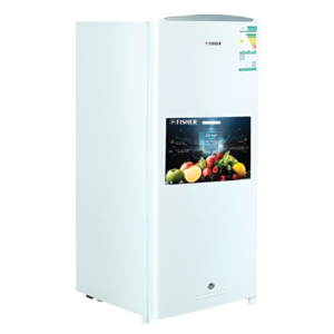 ثلاجة فيشر باب واحد أبيض حجم صغير وتنظيم عملي للاستخدام اليومي 5.3 قدم - FR-S150HW