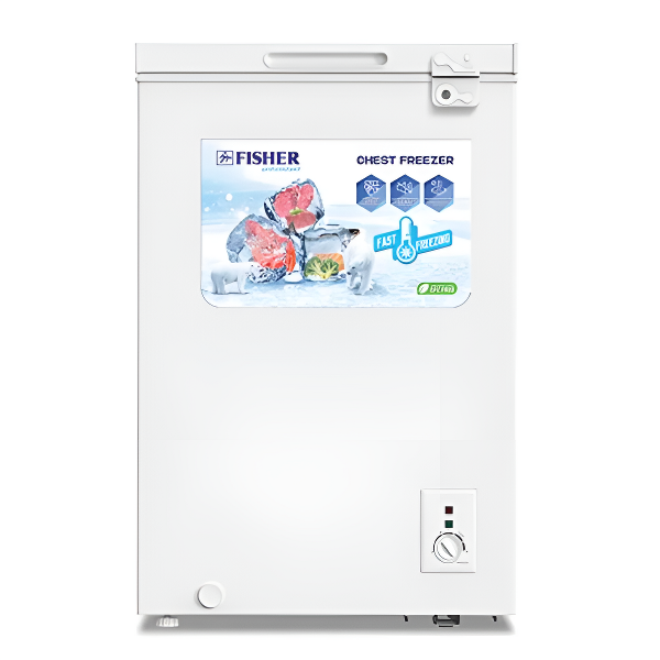 فريزر فيشر أفقي 3.5 قدم تصميم عملي للتخزين الإضافي في المساحات الصغيرة - BD-100