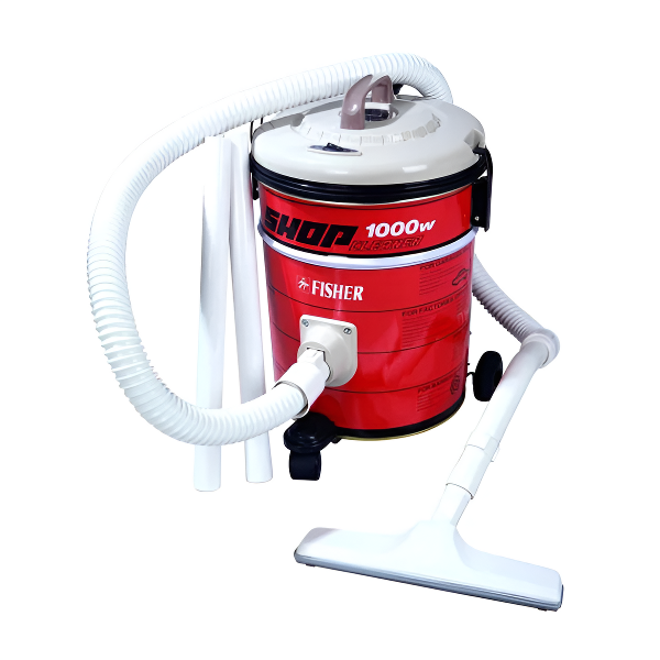 مكنسة فيشر موديل 1000 وات 10 لتر تصميم خفيف وأداء عملي احصل على تجربة تنظيف بسيطة وفعالة مع مكنسة فيشر - BSC-500