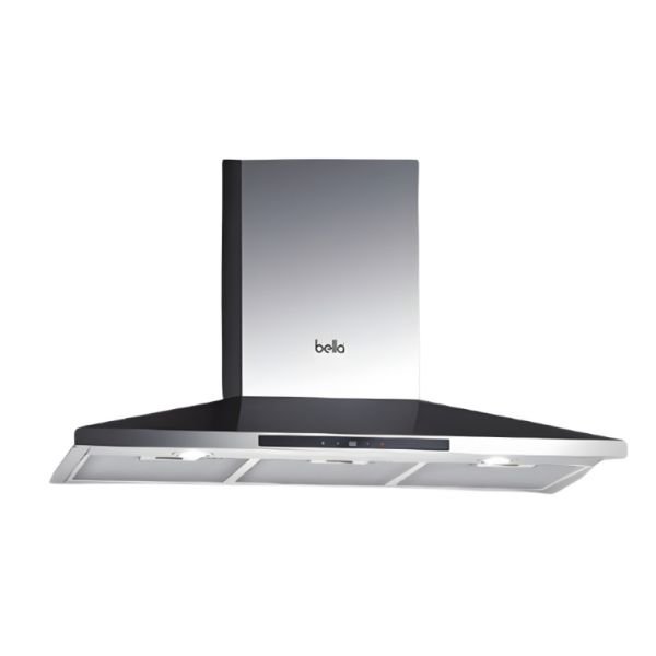 شفاط بيلا 90 سم بلت ان هرمي بقوة شفط توربو 1000 - BHT5290