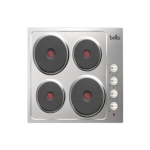 سطح بيلا كهربائي بلت إن 60 سم 4 عيون حجر ستيل - B60E4S