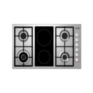 سطح بيلا 90 سم 4 غاز هيفي ديوتي و 2 سيراميك أمان كامل إيطالي - B90GVR42H