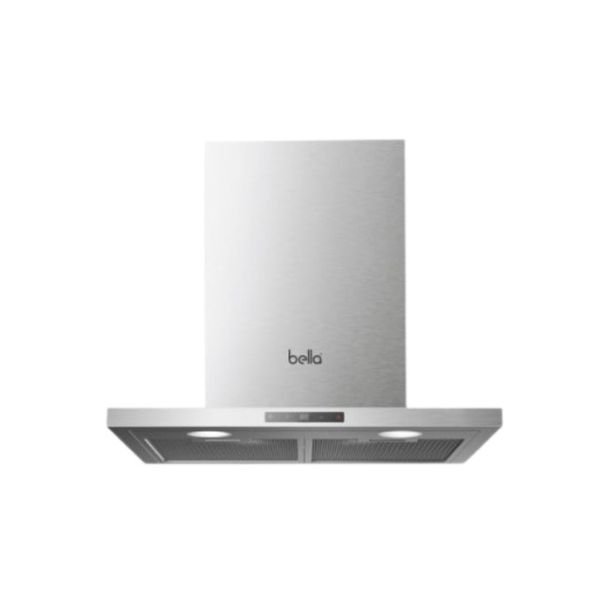 شفاط بيلا 60 سم استيل T-Shape قوة شفط جبارة - BHT2260-BL