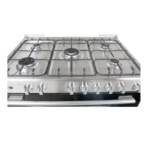 فرن غاز ميديا 60× 90 سم 5 شعلات امان كامل ستيل - 36LMG5G030