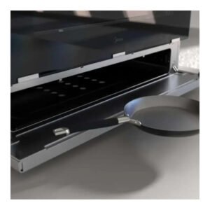 فرن غاز ميديا 60× 90 سم 5 عيون شبك عريض امان كامل ستيل- 36LMG5G022