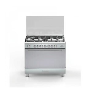 فرن غاز بومبانى 60× 90 سم 5 شعلات شبك عريض ستيل - DIVA90GG5TCIX