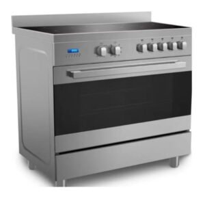 فرن كهربائى ميديا 60 × 90 سم 5 عيون سيراميك متعدد الوظائف ستيل - VSVC96048