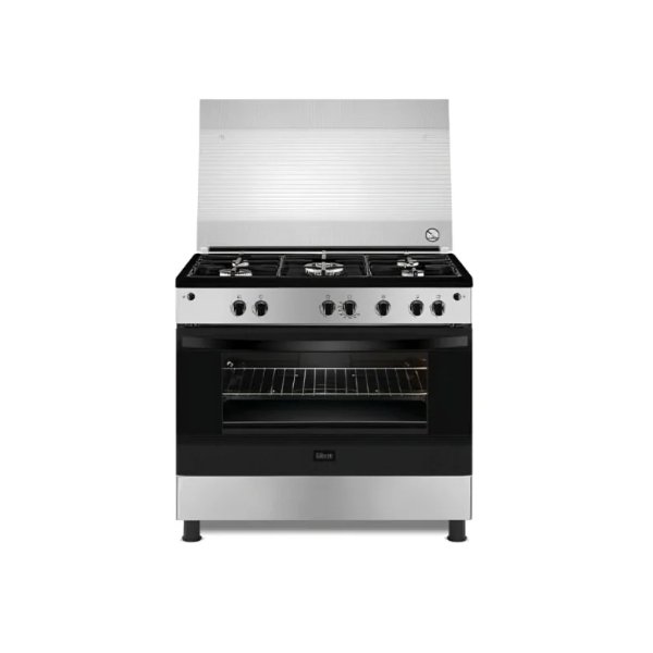 فرن غازجيبسون 60 × 90 سم 5 شعلات امان كامل - GNGJ90JGWC