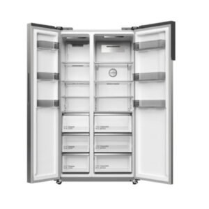 ثلاجه هيتاشى دولابى 19 قدم انفرتر / ستيل - HRSN9552DXSA