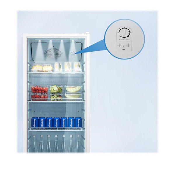 ثلاجة عرض ميديا باب واحد 14.69 قدم 416 لتر تحكم الكترونى / ابيض – MDRZ562FZFO1 ثلاجة عرض ميديا باب واحد 14.69 قدم 416 لتر تحكم الكترونى / ابيض – MDRZ562FZFO1