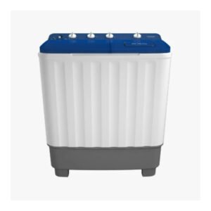 غسالة ملابس هيتاشى حوضين 12 كيلو ابيض / ازرق - LTT12JWTPFB(ME)