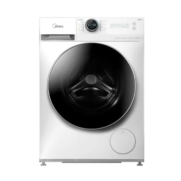 غساله ميديا تعبئه اماميه 10 كيلو تجفيف 7 كيلو انفرتر / ابيض - MF200D100W/W-SA