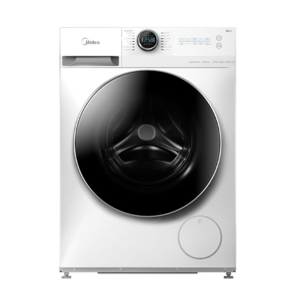 غساله اتوماتيك اماميه ميديا 8 كيلو تجفيف 6 كيلو انفرتر / ابيض - MF200D80W/1W-SA