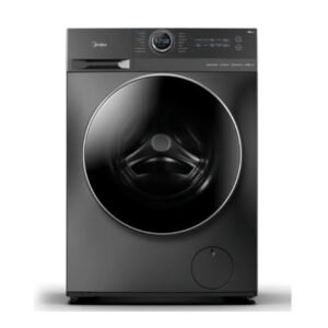 غساله اتوماتيك تعبئه اماميه ميديا 10 كيلو انفرتر / فضى - MF200W100W/1T-SA