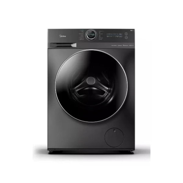 غسالة اتوماتيك ميديا تعبئه اماميه 8 كيلو انفرتر / فضى - MF200W80W/1T-SA