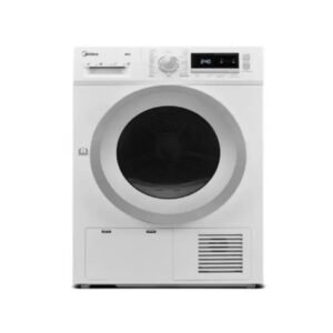 مجفف ملابس ميديا تعبئه اماميه 8 كيلو 16 برنامج تجفيف بالتكثيف / ابيض - MDG80C