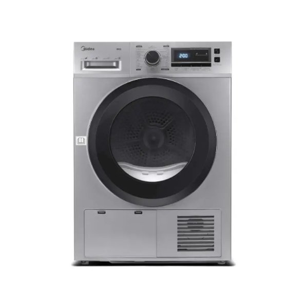 مجفف ملابس تعبئه اماميه ميديا 8 كيلو 16 برنامج تجفيف بالتكثيف / سلفر - MDG80CS