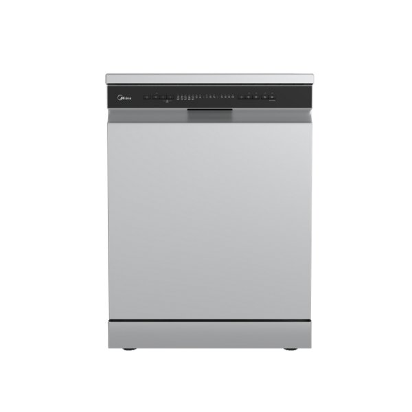 غسالة صحون ميديا 14 مكان 10 برامج واى فاى / سلفر - WQP14-W5233C(S)-KSA