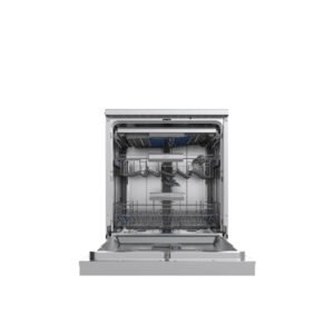 غسالة صحون ميديا 15 مكان 9 برامج واى فاى / ستيل - WQP15-W7633D(SS)-KSA