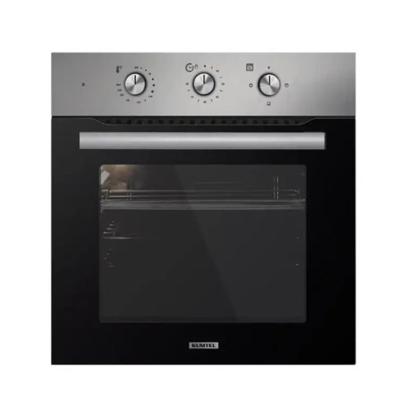 فرن بلت ان كومتيل كهربائى 60 سم 4 وظائف / ستيل - A6-SF2(MT) -M