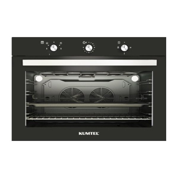 فرن بلت ان كومتيل كهربائى 90 سم 8 وظائف / أسود - A9-SF3(MT)-B