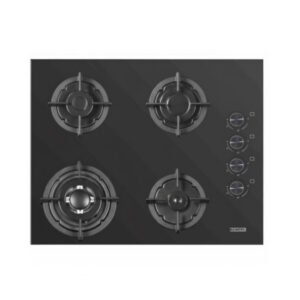 سطح بلت ان كومتيل غاز 4 عيون 65 سم اشعال ذاتى / أسود زجاجى - C6-40BTF