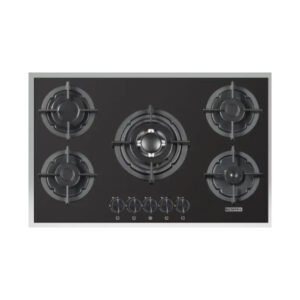 سطح غاز بلت ان كومتيل 5 عيون 60 × 90 سم شبك عريض / أسود - C9-50BTF-H