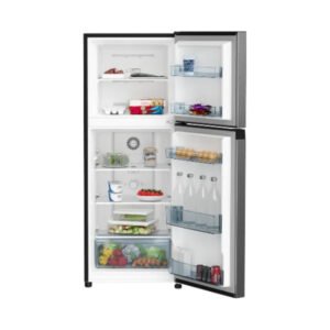 ثلاجه هيتاشى بابين 7.4 قدم انفرتر / سلفر - HRTN5230MXSA(ME)