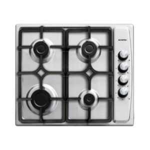 سطح غاز بلت ان كومتيل 60 × 60 سم 4 عيون شبك عريض / ستيل - M6-40BF