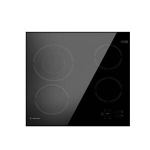 سطح كهربائى بلت ان أريستون 4 عيون سيراميك 60 سم أمان كامل / أسود - HR602BA