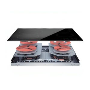 سطح كهربائى بلت ان أريستون 4 عيون 60 سم أمان كامل / أسود - HR602BA