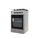 فرن غاز كوميتال 57 × 57 سم 4 عيون امان كامل فضى - LF66GG-40F