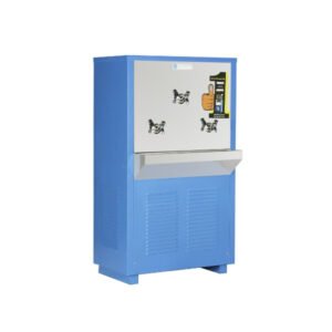 براد ماء الكوثر 3 بزبوز 90 لتر 600 وات ( حوض ستيل ) ازرق - 90/220/3SS