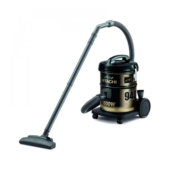 مكنسه برميل هيتاشى 15 لتر 1600 وات / اسود - CV-940YSS220BK(ME) مكنسه برميل هيتاشى 15 لتر 1600 وات / اسود - CV-940YSS220BK(ME)