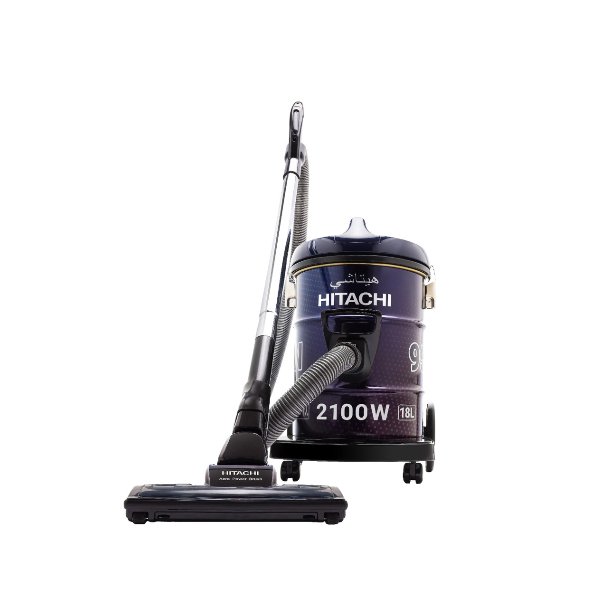 مكنسه برميل هيتاشى 18 لتر 2100 وات ( ازرق بنفسجى ) - CV-955NBLGSA مكنسه برميل هيتاشى 18 لتر 2100 وات ( ازرق بنفسجى ) - CV-955NBLGSA