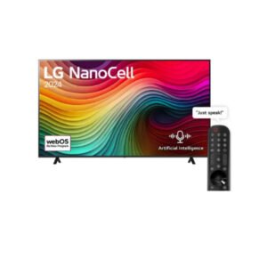 شاشه سمارت ال جى 75 بوصه( 4k / WEBO / AIRPLAY ) 75NANO81T6A(AE)