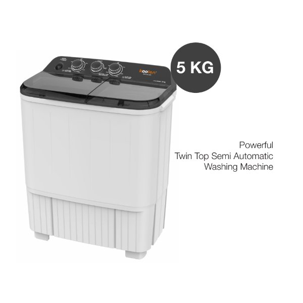 غساله ملابس كولن حوضين نصف اتوماتيك 5 كيلو - 809101001