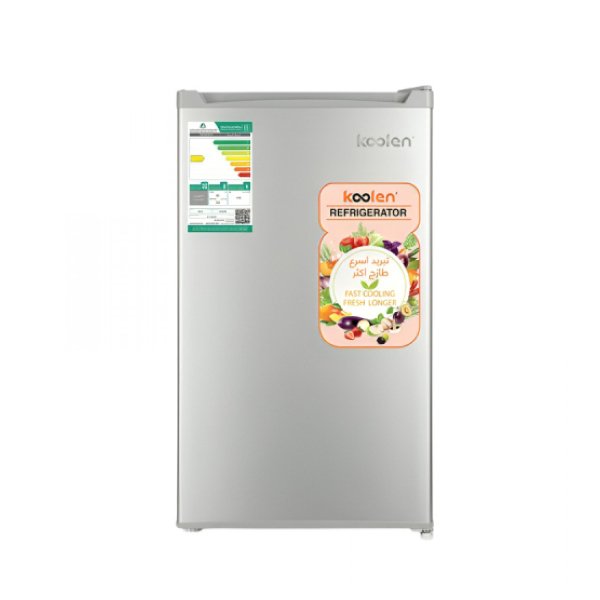 ثلاجة باب واحد كولين 3.2 قدم 92 لتر / فضى - 811100004