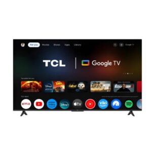 شاشه سمارت تى سى ال 65 بوصه ( 4k UHD / LED / GOOGLE TV ) 65P69K