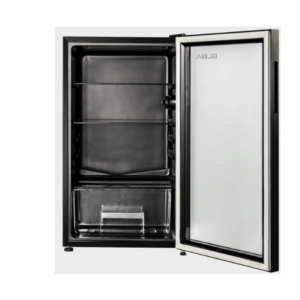 ثلاجه البا 91 لتر 83 سم 2 رف 1 صندوق / اسود - ELBA G91 B